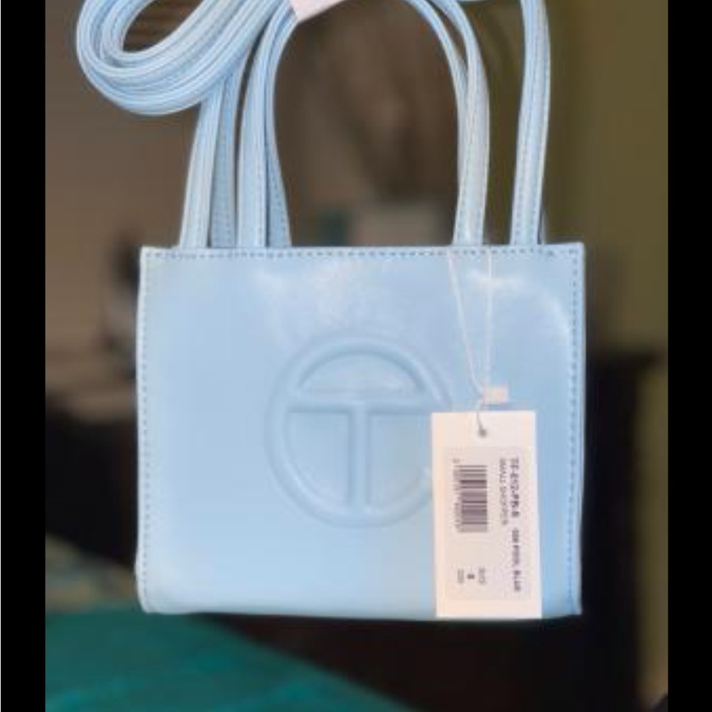 Telfar Pool Blue Small Shopper